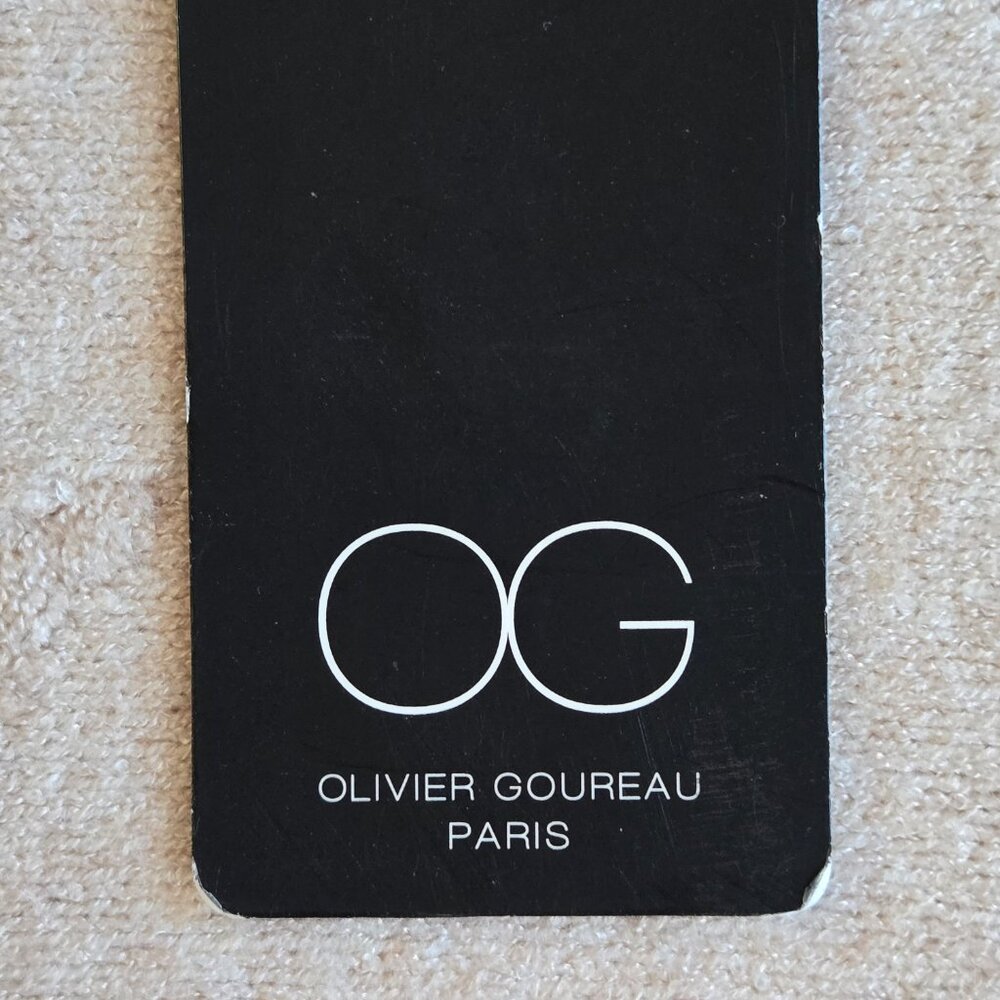 NWT Olivier Goureau Paris Embossed Star Scarf - Picture 13 of 13